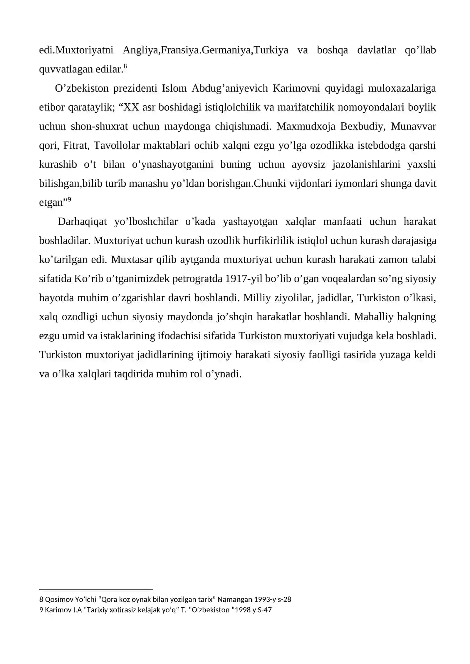 Turkiston muxtoriyatini xalq tomonidan kutib olinishi 4