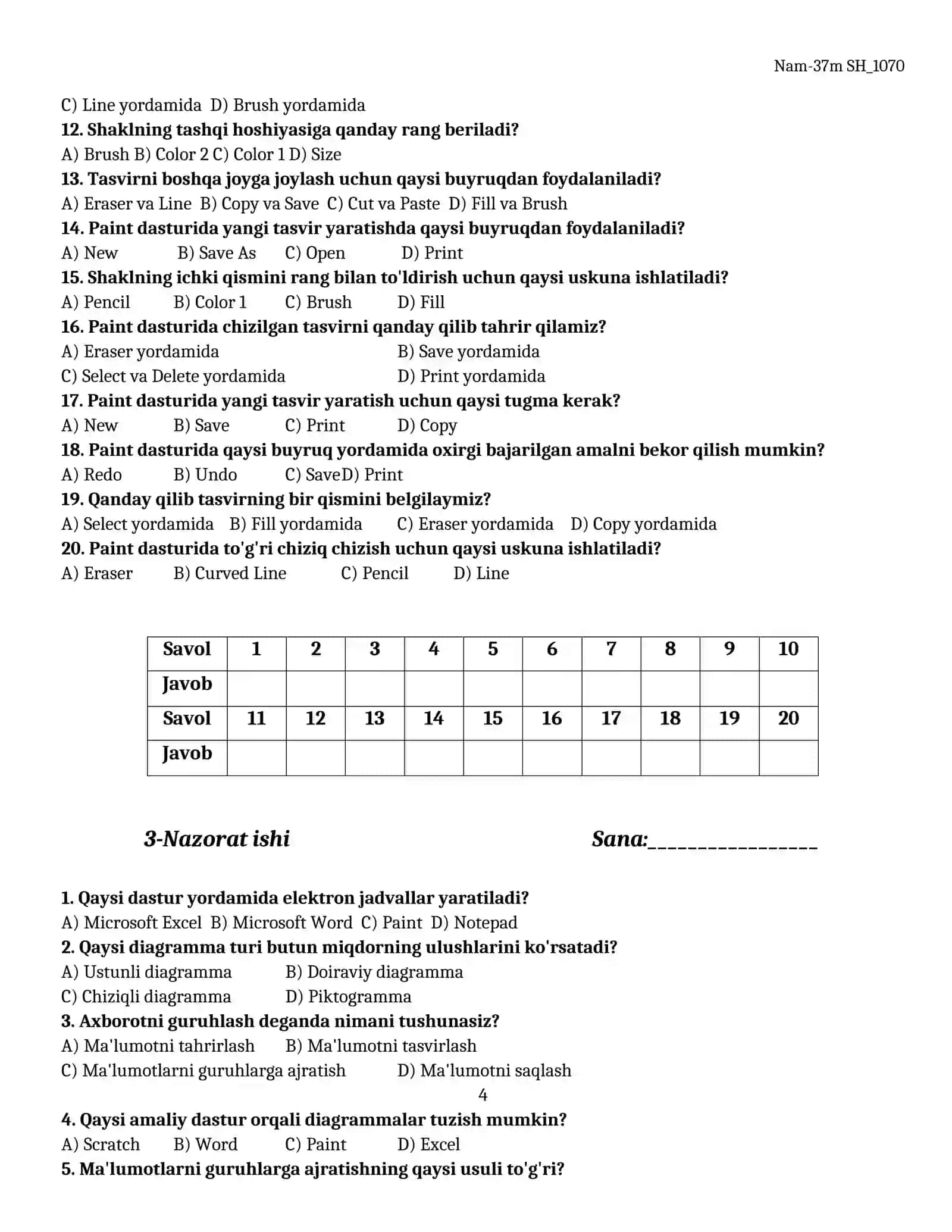 NAZORAT ISHLAR DAFTARI 4