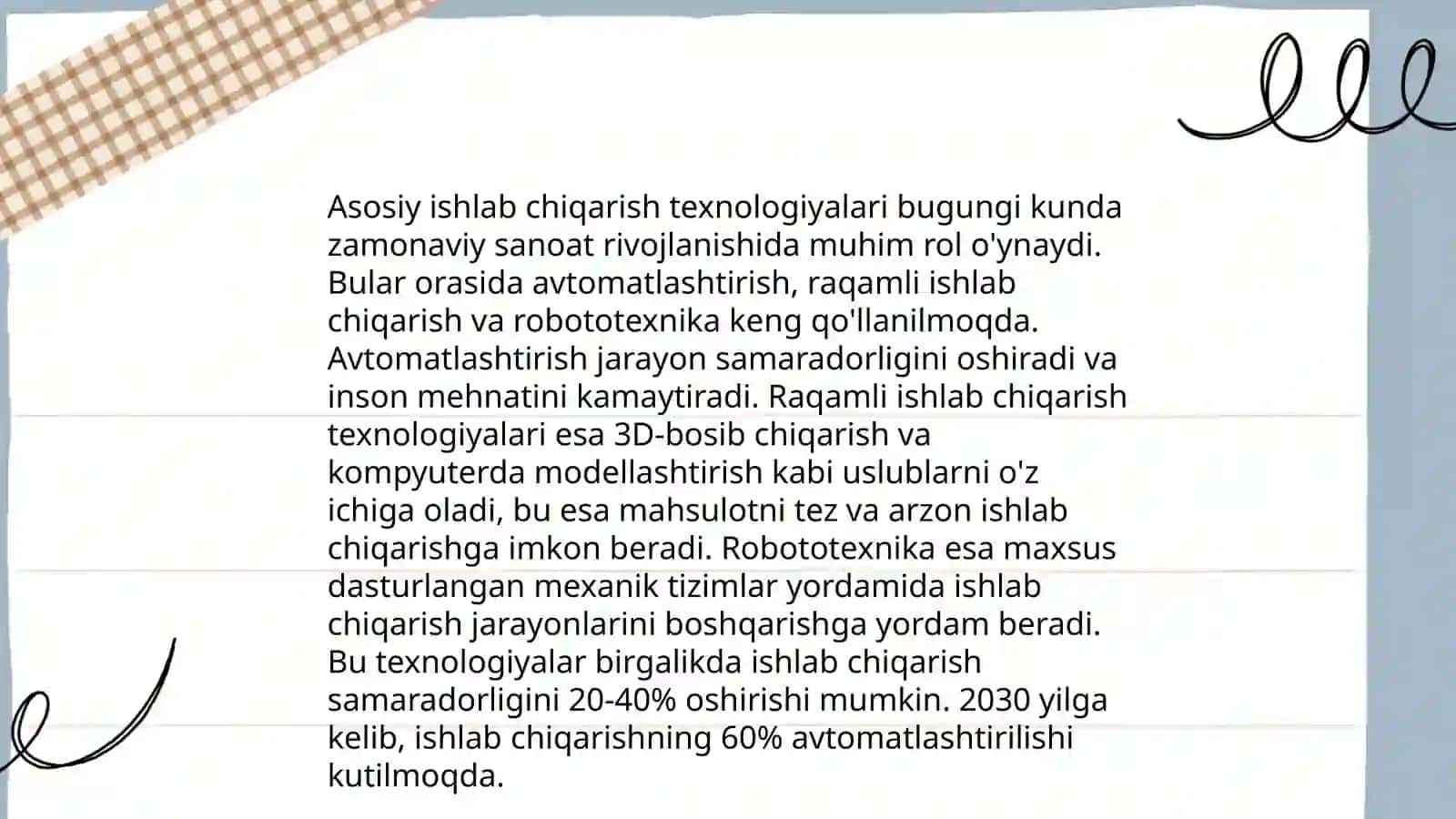 Gazeta bosish liniyasi loyihasi 4