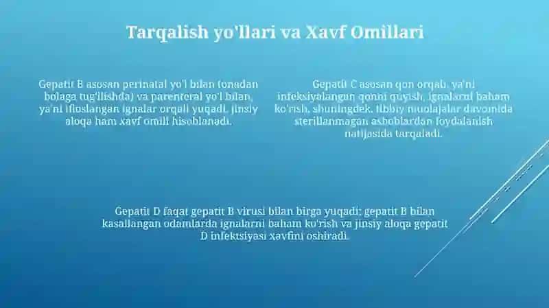 Gepatit B, C, D epidemiologiyasi va profilaktikasi 4