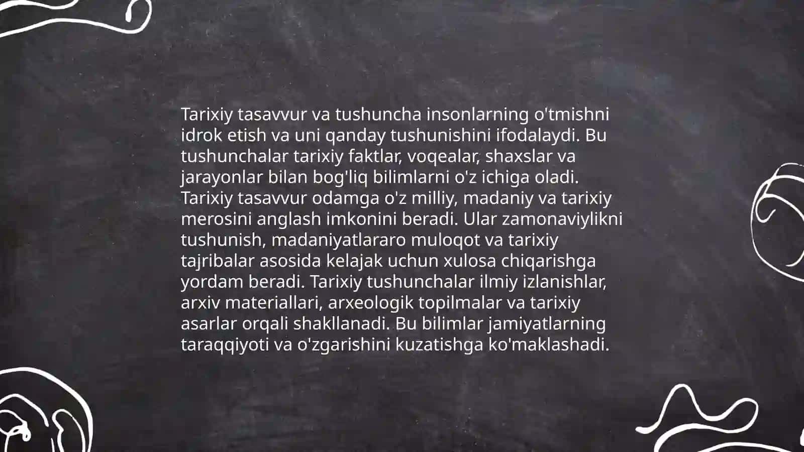 Tarixiy bilimlarni shakllantirishning asoslari 4