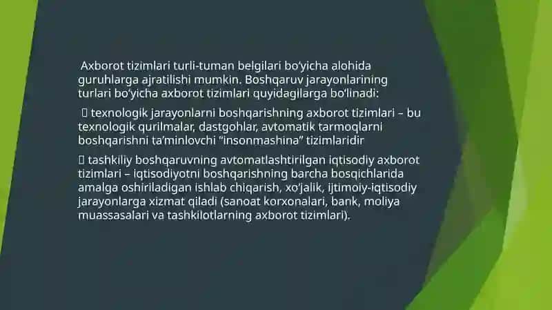 Iqtisodiy axborot tizimlarini loyihalashtirish bosqichlari 4
