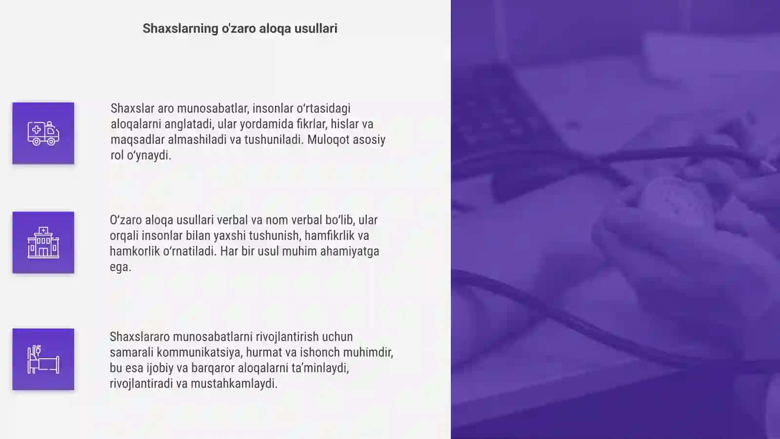Shaxslararo munosabatlarning asoslari 4