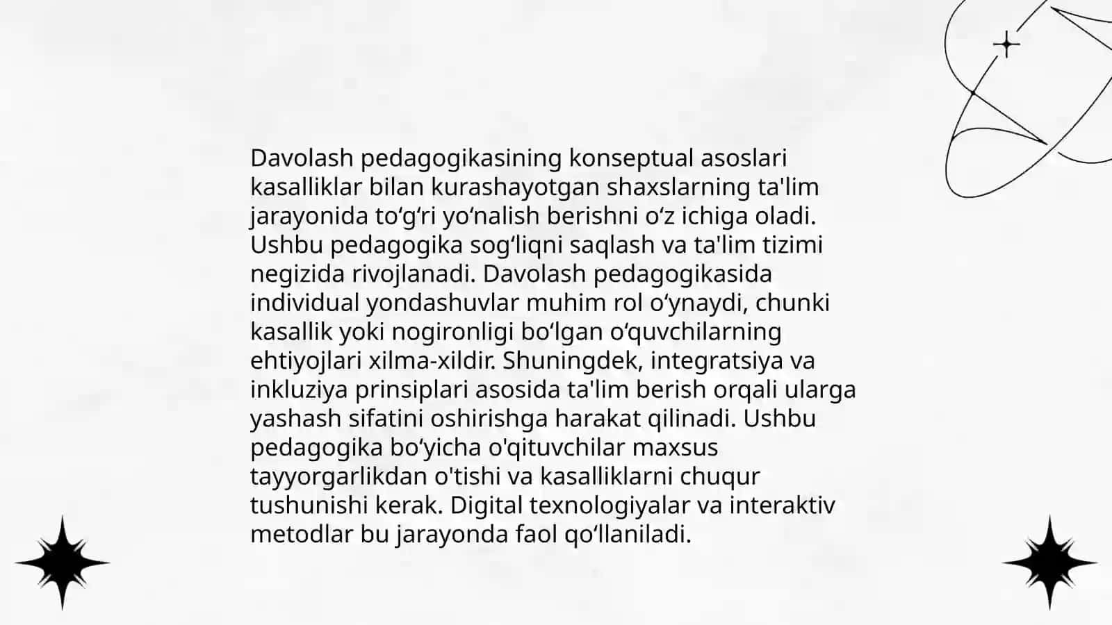 Davolash pedogogikasining ilmiy asoslari 4