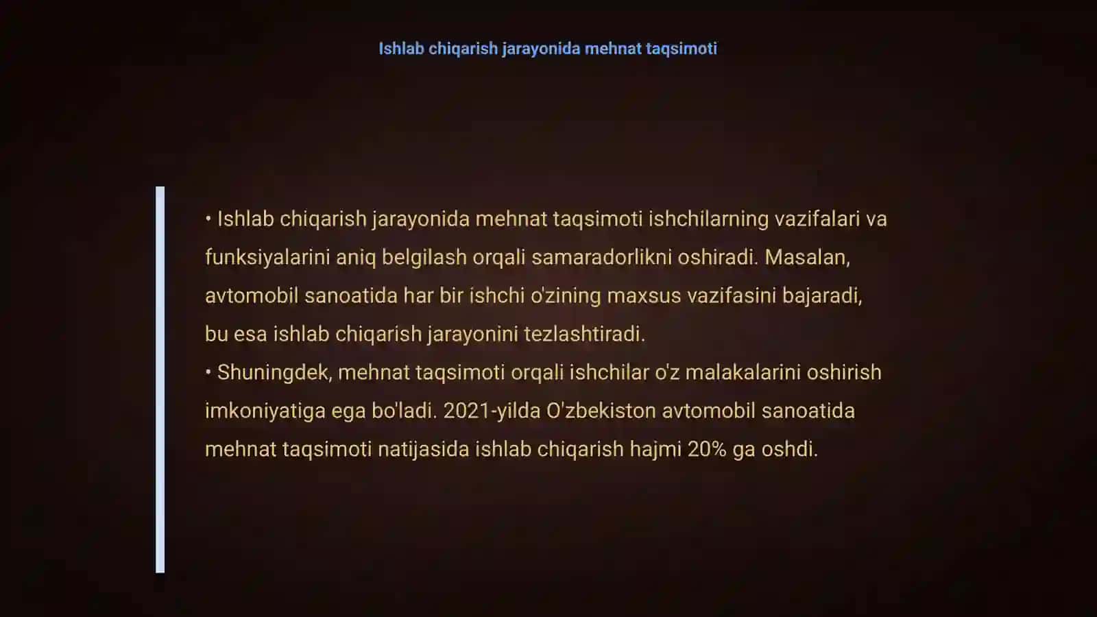 Mehnat omillarining ta'siri 4