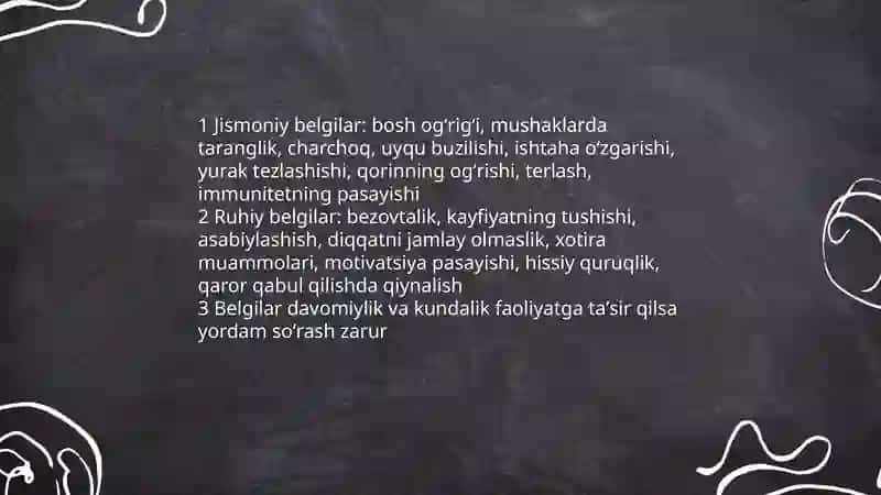 Stress boshqarish 4