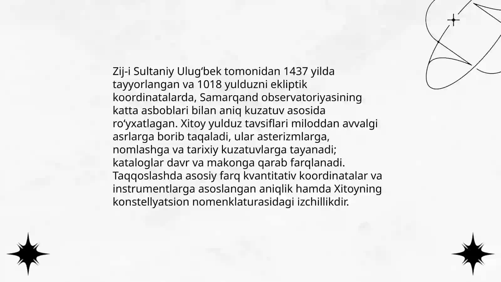 Mirzo Ulug'bek va O'rta asirlarda Xitoy 4