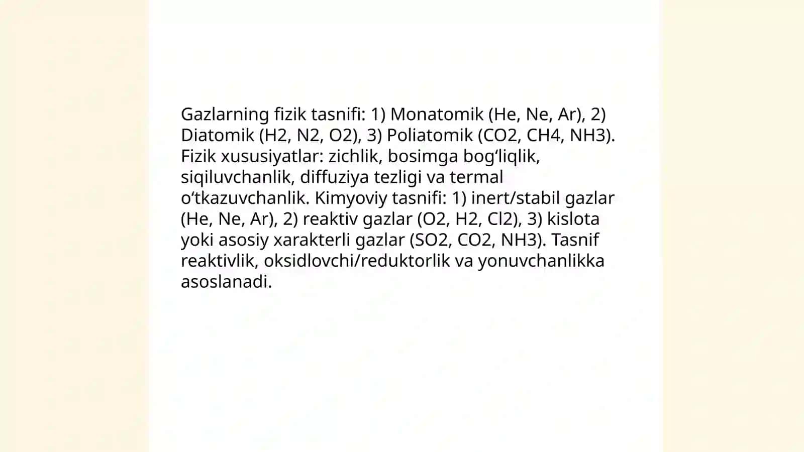 Gaz va uning turlari 4