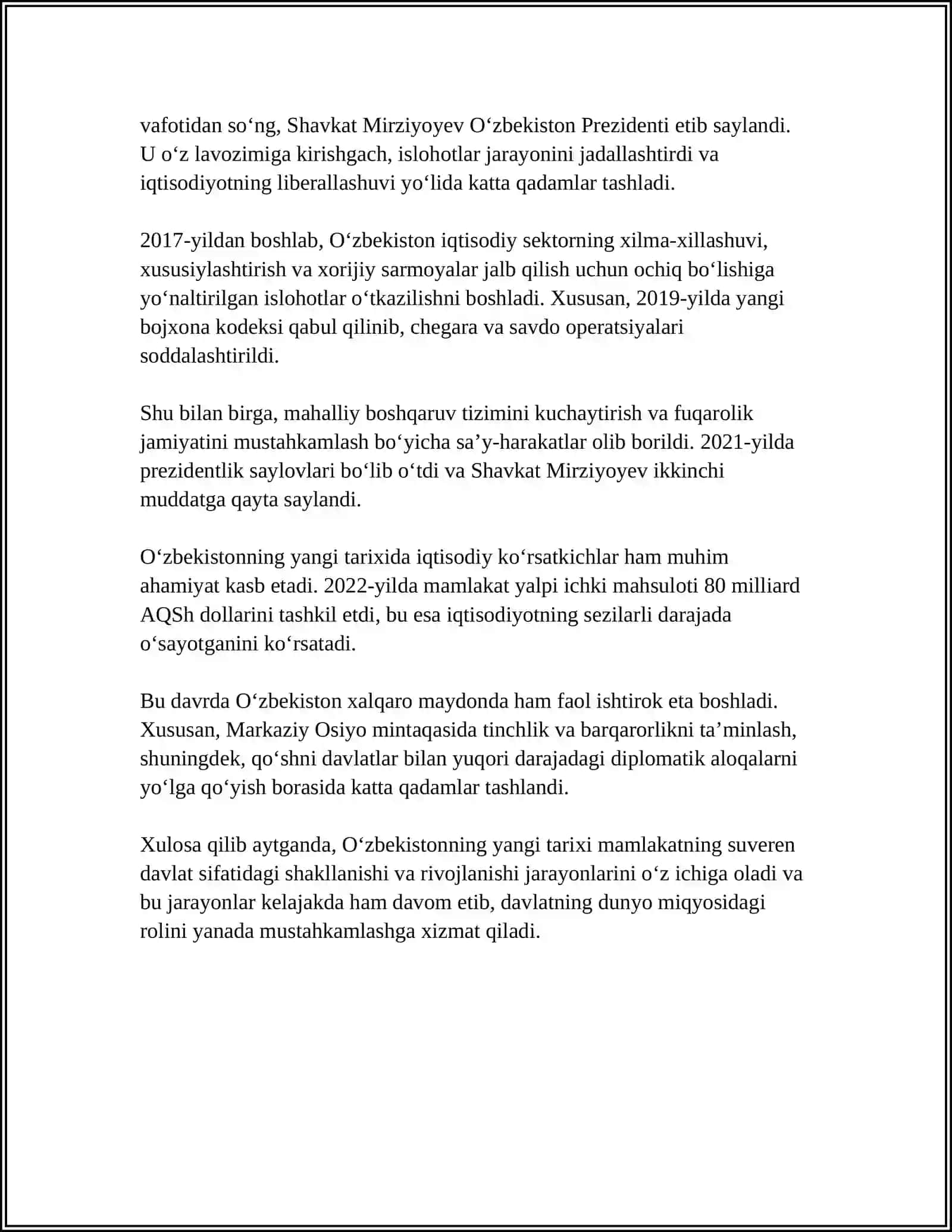 OʻZBEKISTONNING ENG YANGI TARIXI FANINI OʻRGANISHNING NAZARIY-USLUBIY ASOSLARI 4