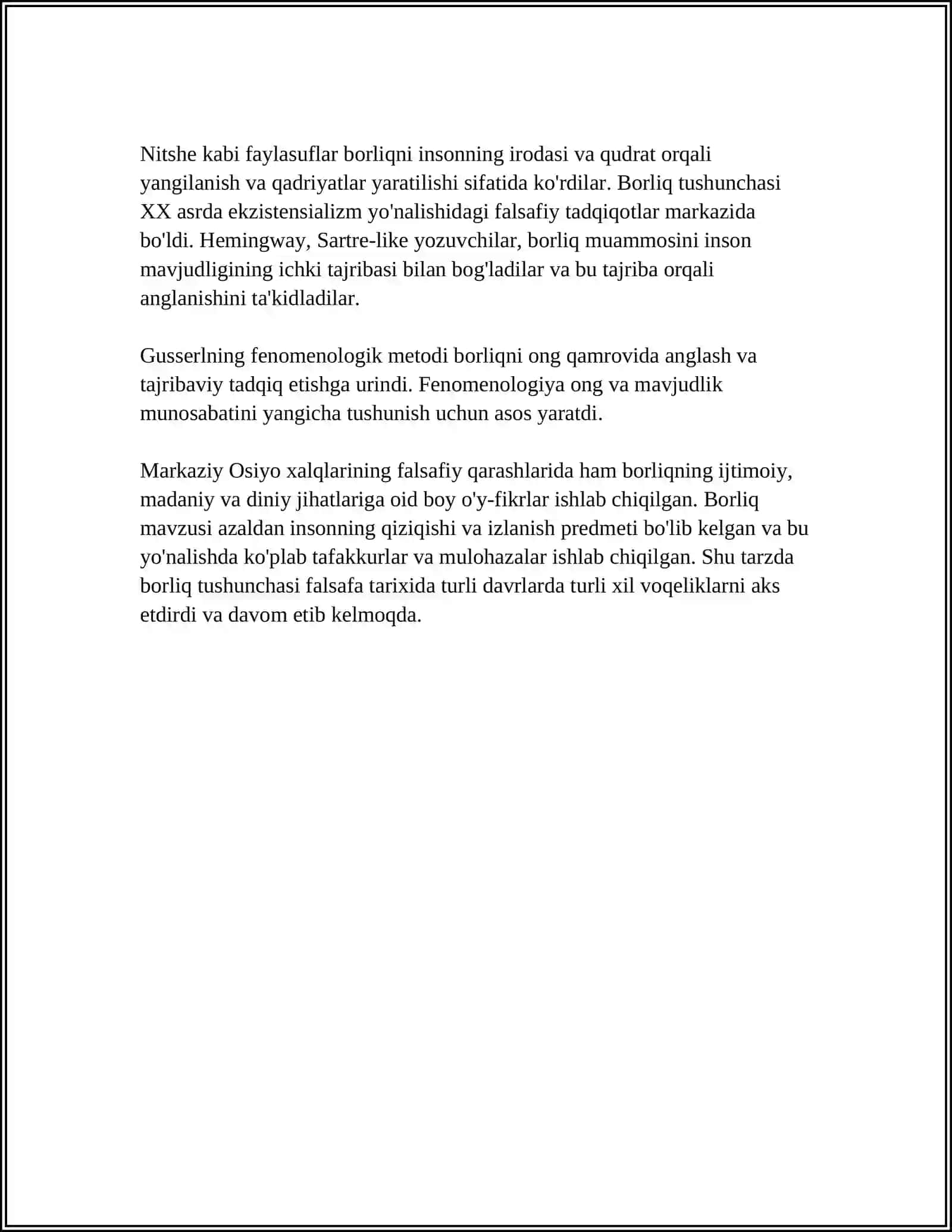 FALSAFA TARIXIDA BORLIQ G‘OYASI 4