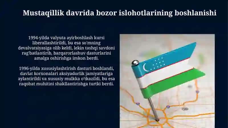 O'zbekistonda bozor munosabatlari 4