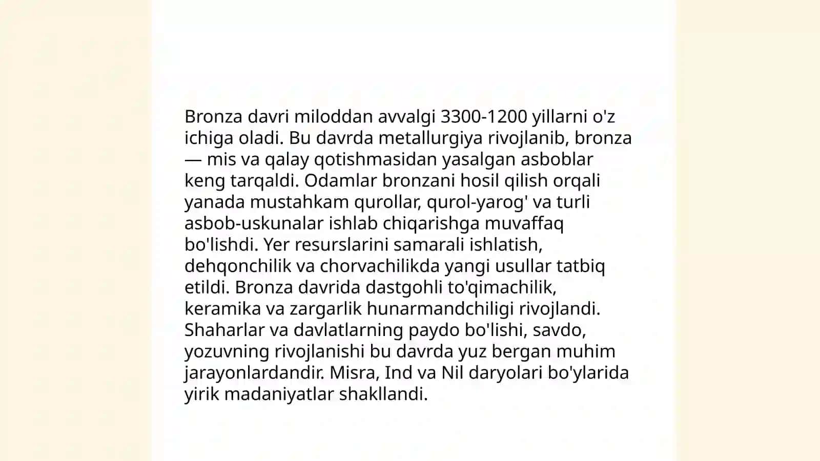 Proto-shaharlar tarixi 4