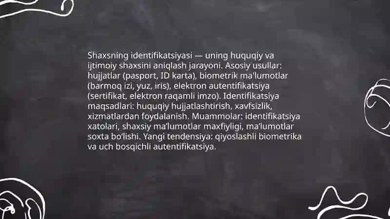 Shaxsning Shaxsiyat va Xususiyatlari 4