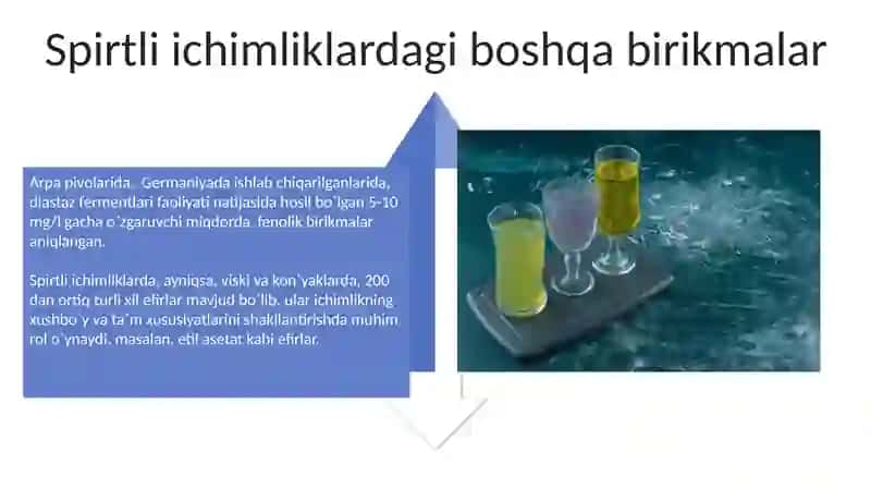 Alkogolli ichimliklar kimyosi 4