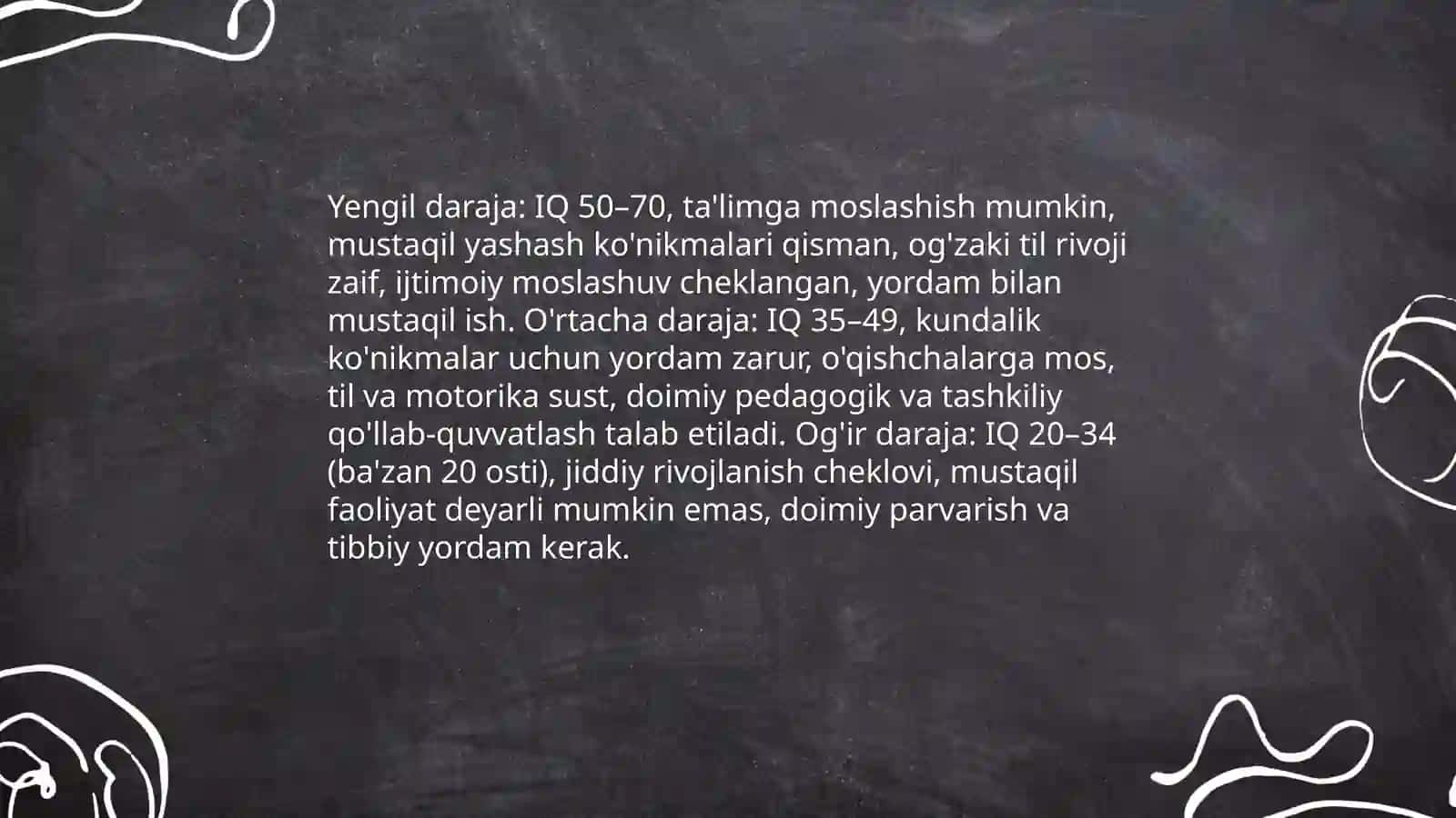 Oligofreniya va uning tavsifi 4