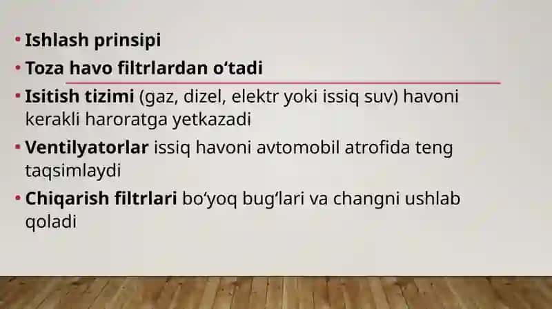 bo'yalgan avtomobil larga xizmat ko'rsatish. 4