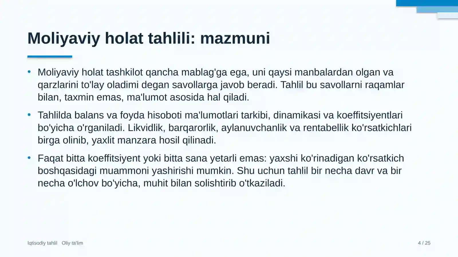 Hosting provayderlarida moliyaviy holat tahlili 4