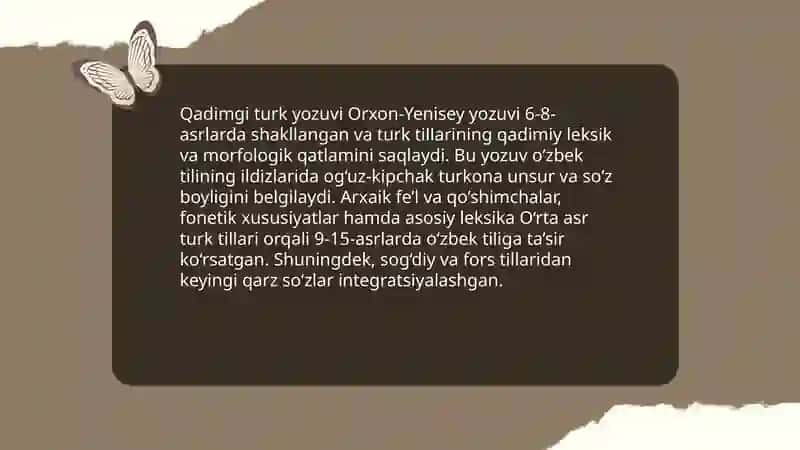 O‘zbek tili tarixi 4