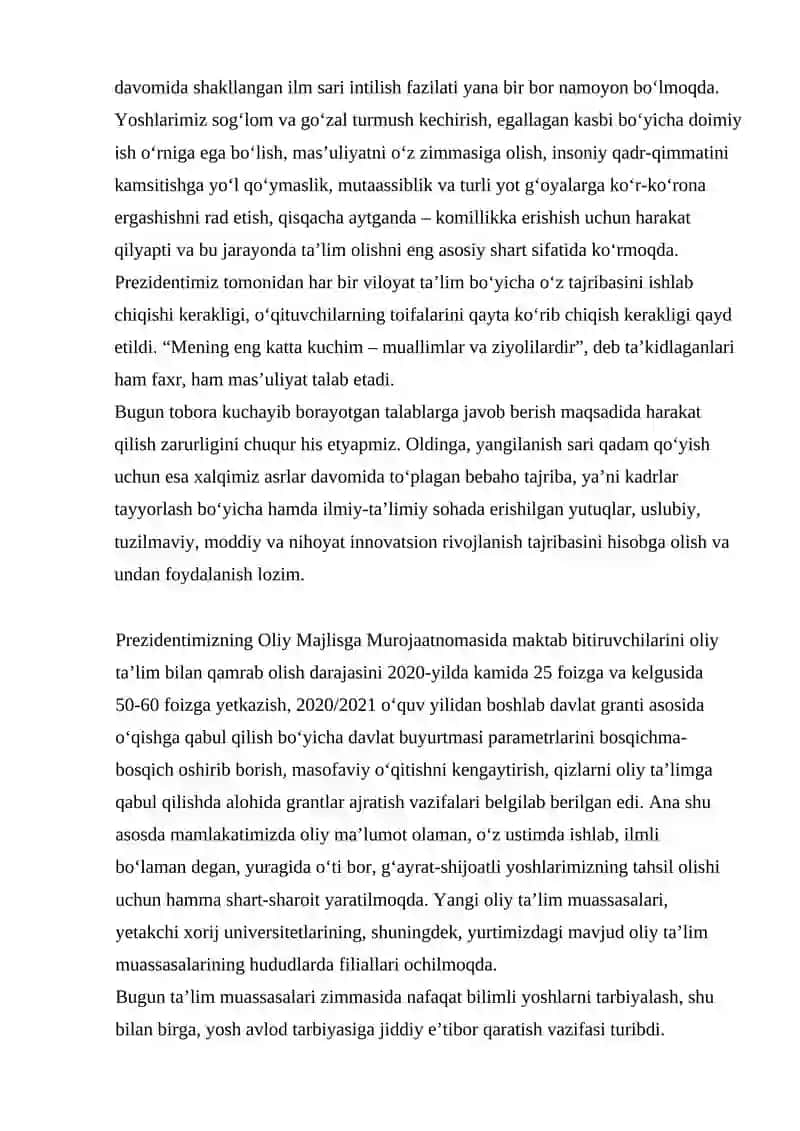 Kimyo ta'limining og'zaki, ko'rgazmali, amaliy metodlari 4