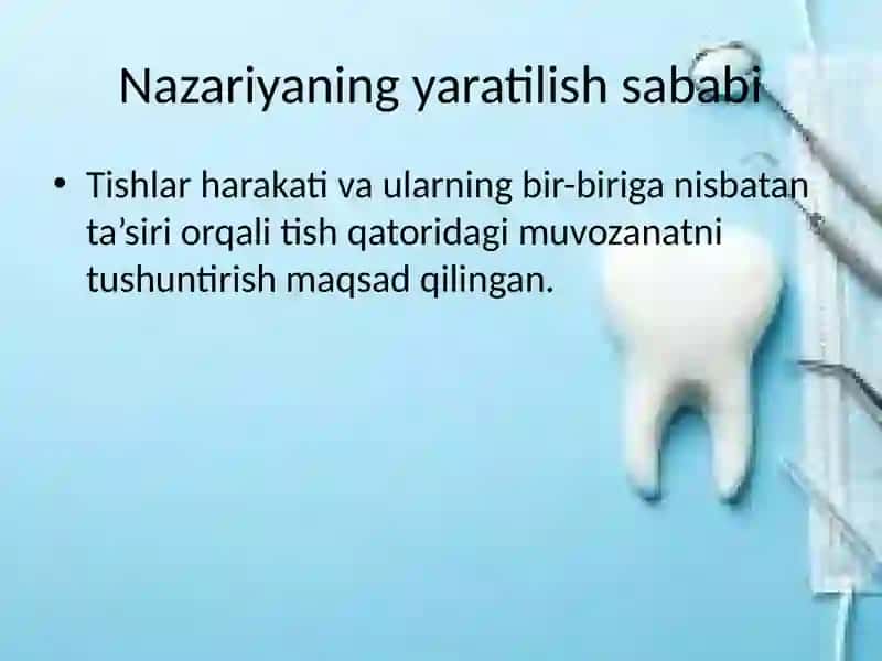 Gadonning Artikulyar Muvozanat Nazariyasi 4