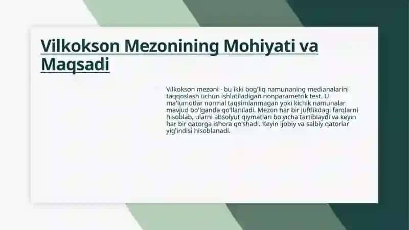 Vilkokson mezoni: Asosiy tushunchalar va qo'llanilish sohalari 4