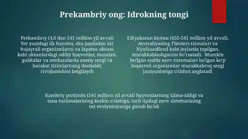 Psixikaning filogenetik taraqqiyoti 4