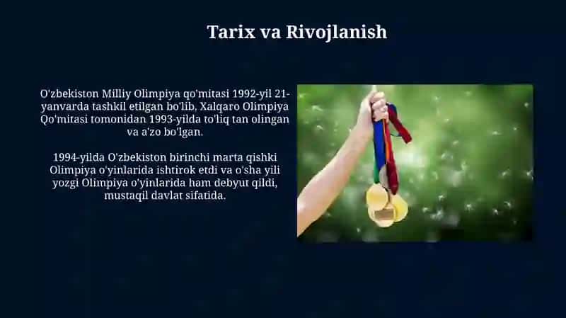 Oʻzbekiston Respublikasi Milliy Olimpiya Qoʻmitasi 4