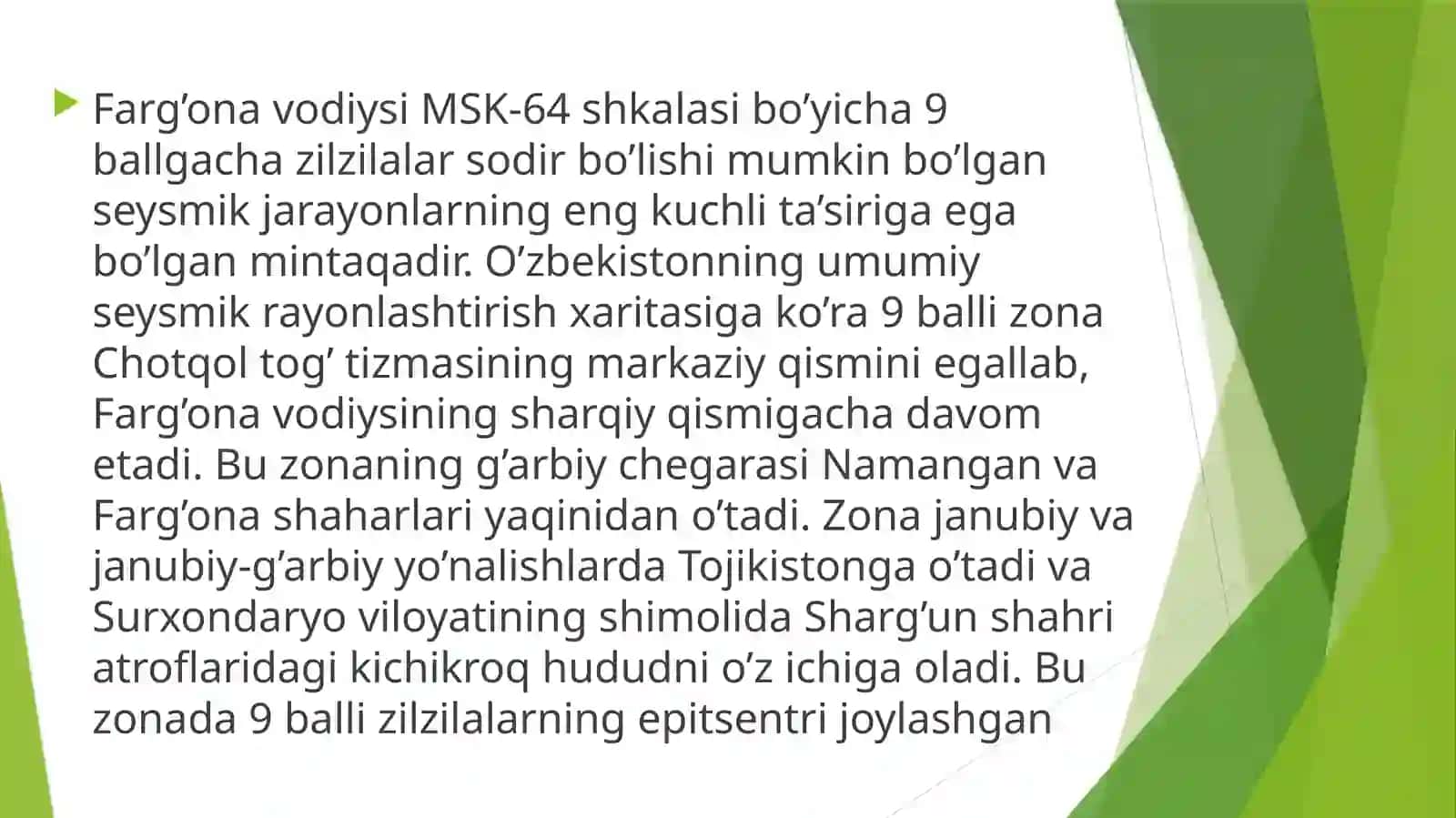 Zilzilaviy hududlarda binolarni qurish 4
