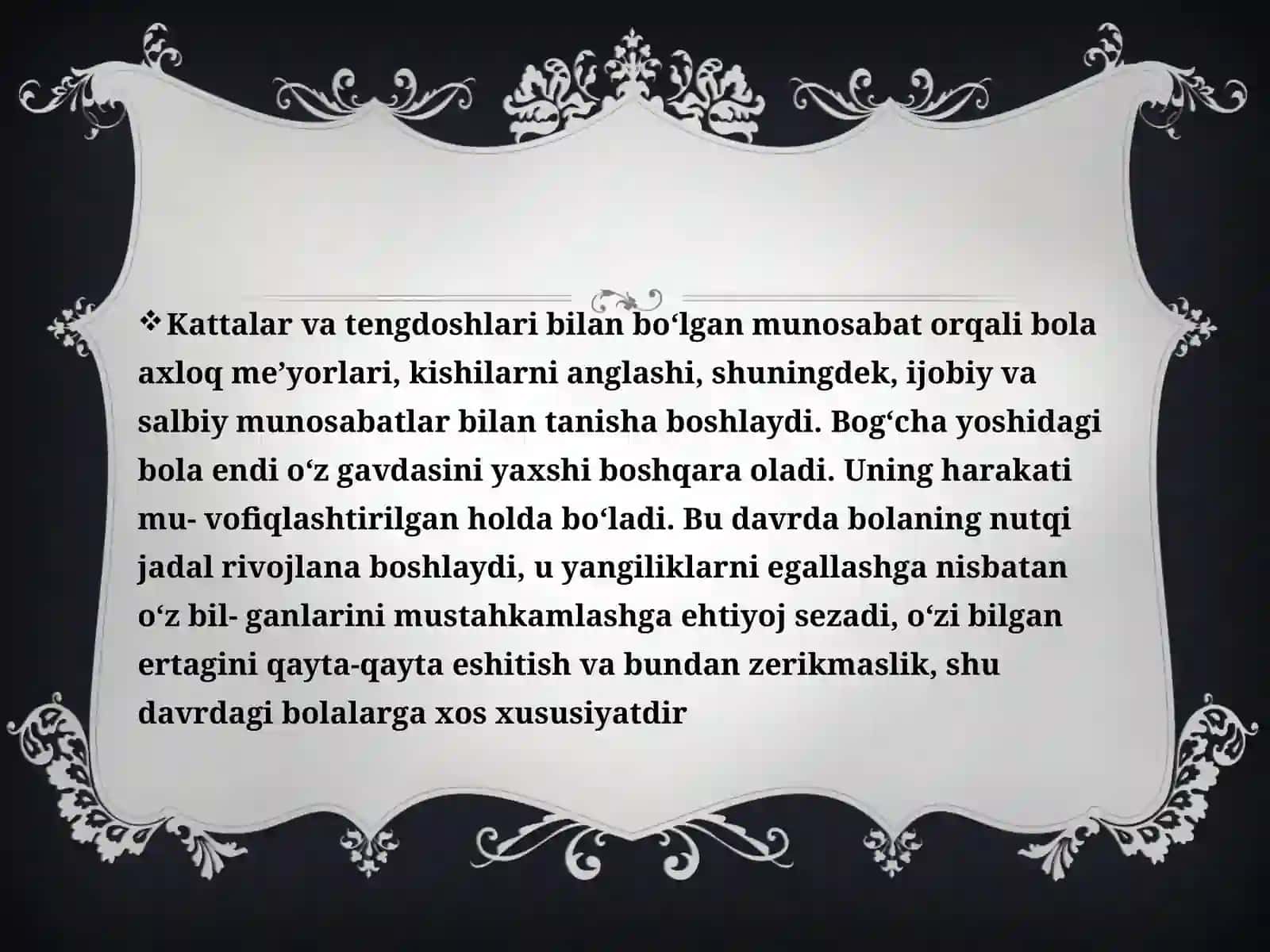 Maktabgachata’lim yoshining psixologik xususiyati 4