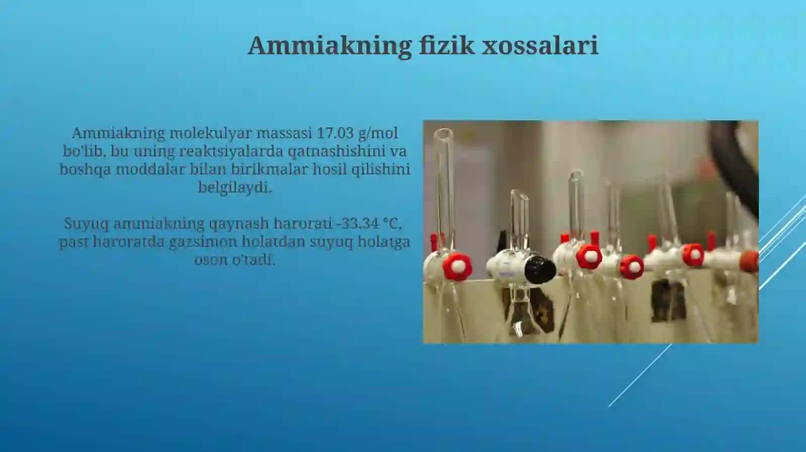 Ammiak sintezi jarayoni 4