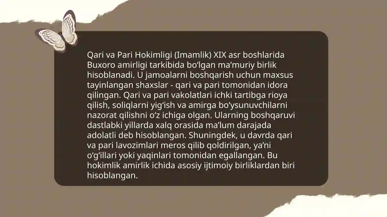 Qari Bilganni Pari Bilmas 4