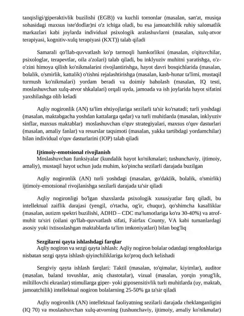 Aqli zaif bolalarning psixologik xususiyatlari 4