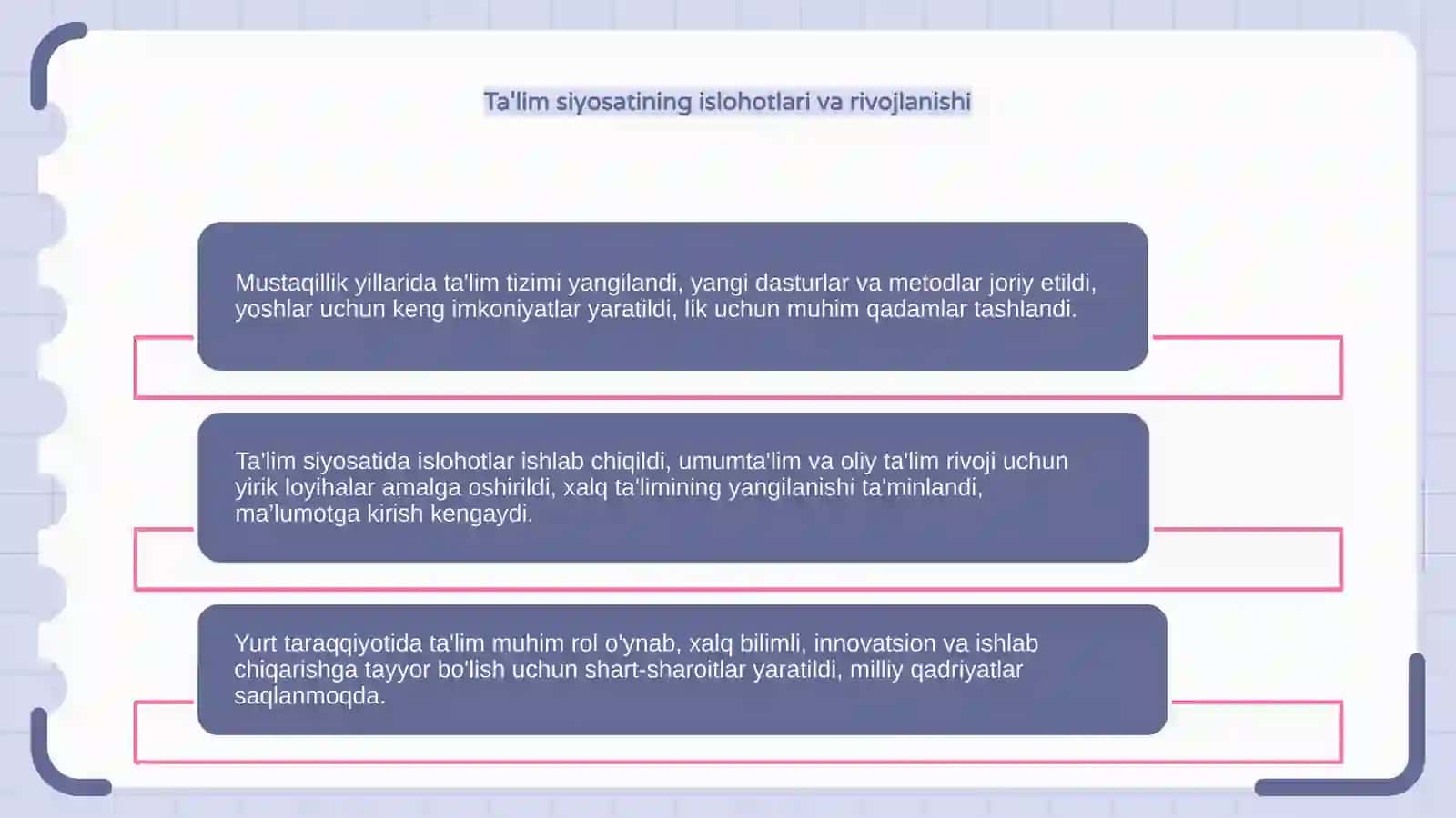 Mustaqillik yillarida ta'lim tizimining rivojlanishi 4