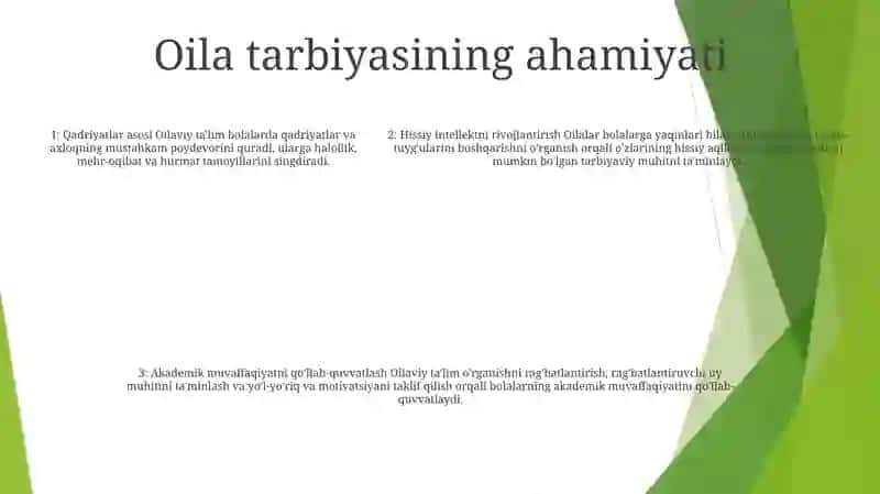 Oila Tarbiya Asoslari 4