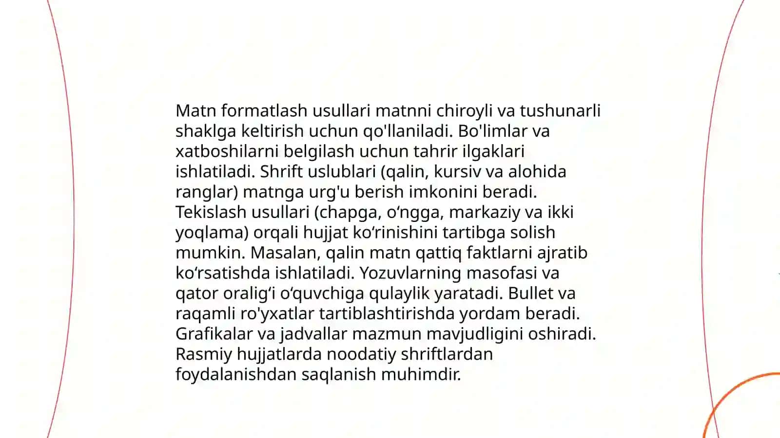 Google Slidesda shablonlar qo'llanishi 4