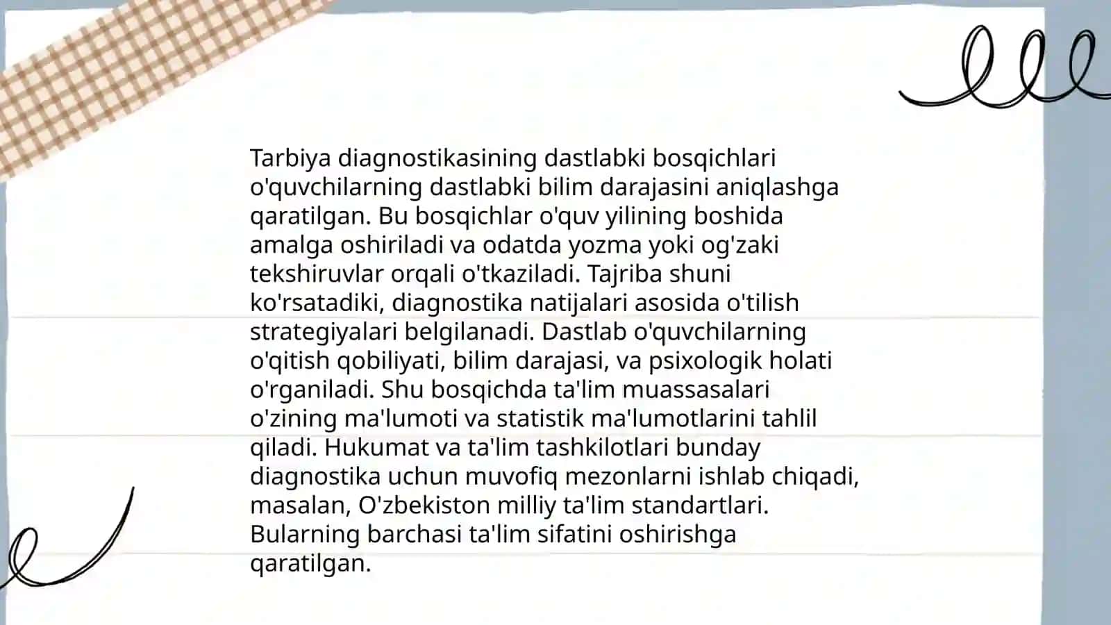 Tarbiya diagnostikasining tarixiy tadrijiy rivoji 4