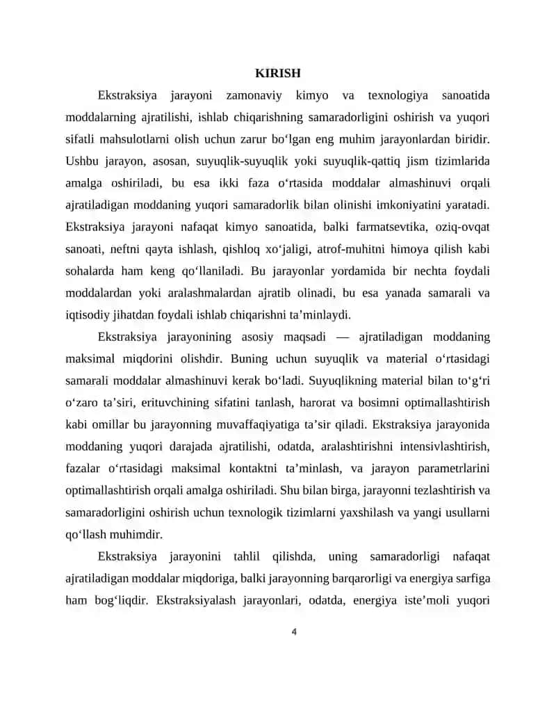 Ekstraksiya jarayonining Nazariy Asoslari 4