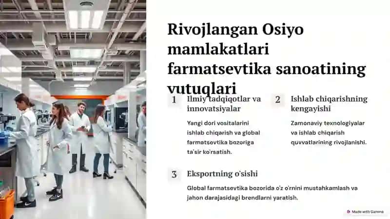 Rivojlangan Osiyo farmatsevtika tizimi 4