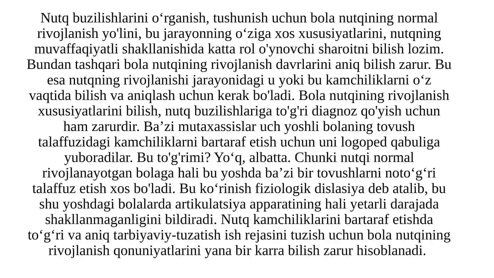 Bola nutqining rivojlanishi 4