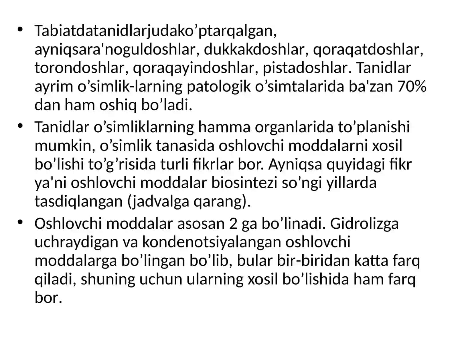 Oshlovchimoddasaqlovchidorivoro’simliklar 4
