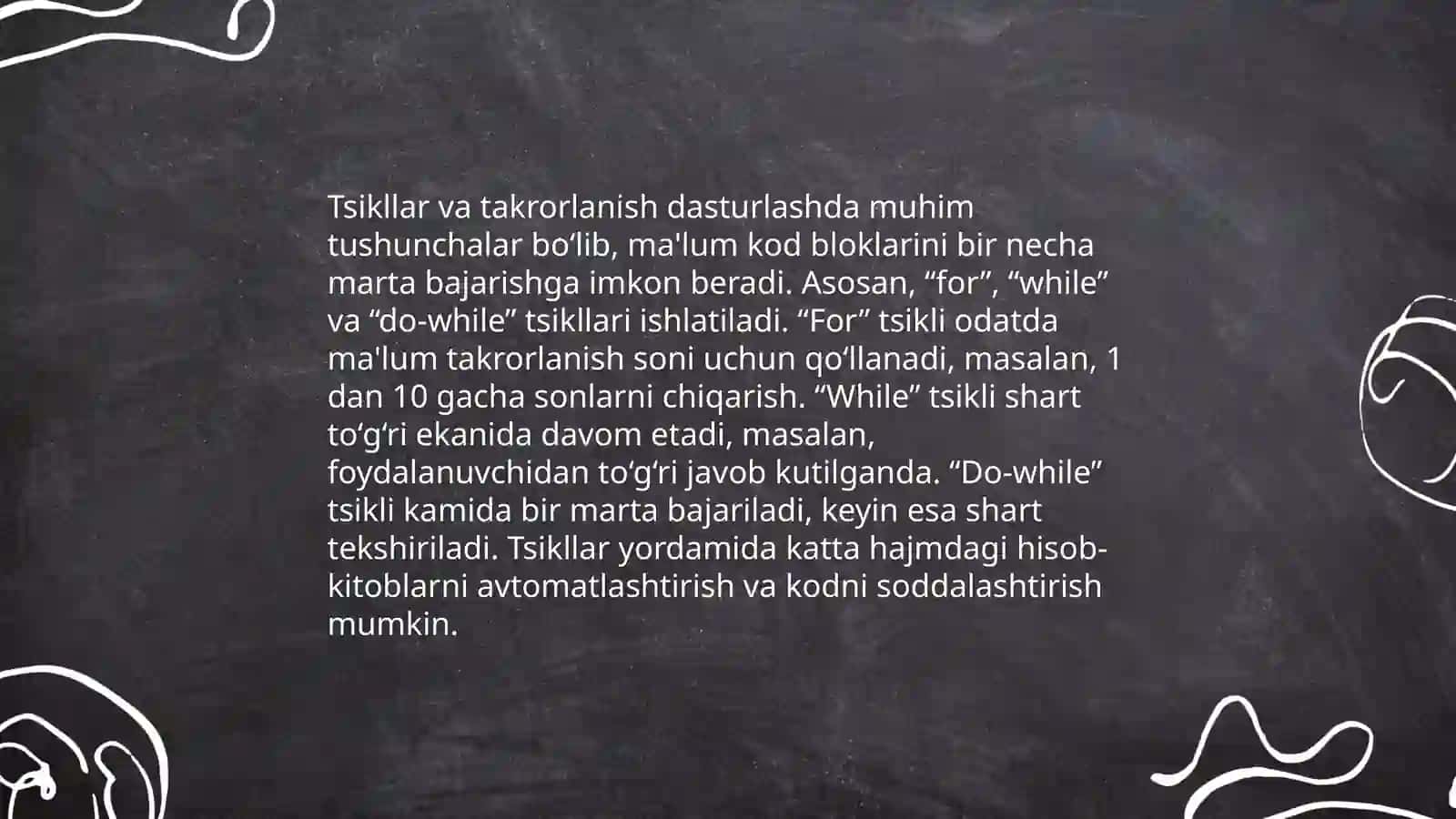 Paskal dasturlash tilida sodda masalalarni dasturlash 4