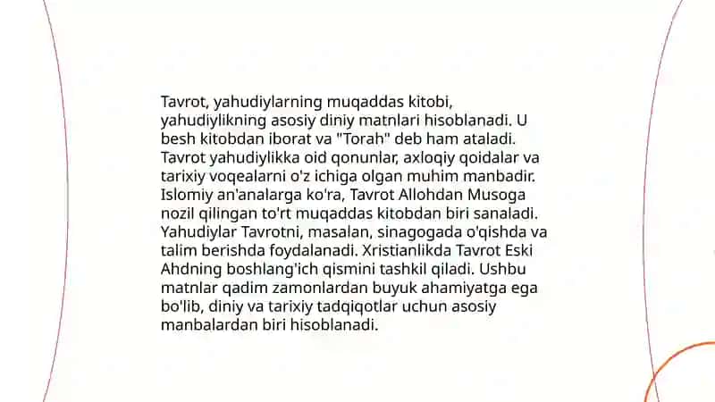 Yaxudiylik taʼlimoti, anʼana va marosimlari 4