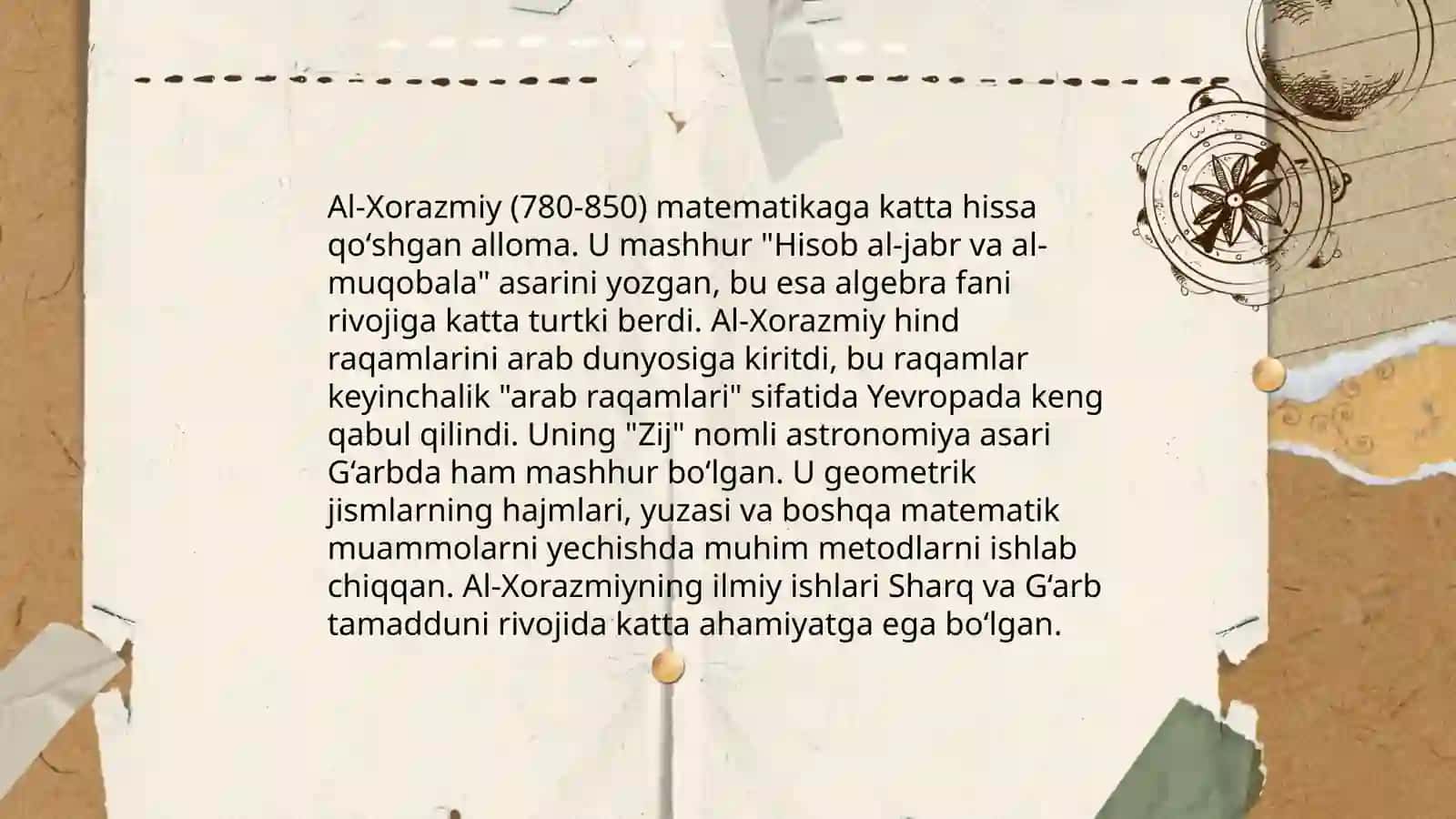 Movarounnahr va Xorazmda madaniy uyg‘onish jarayoni 4