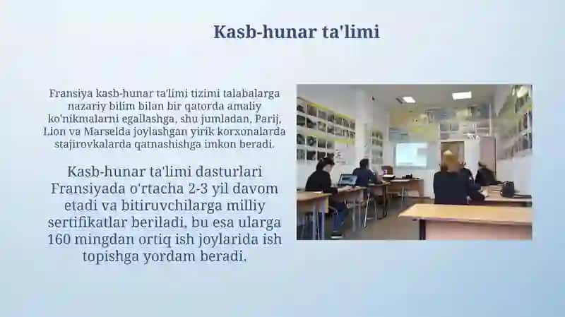Fransiya ta'lim tizimi 4
