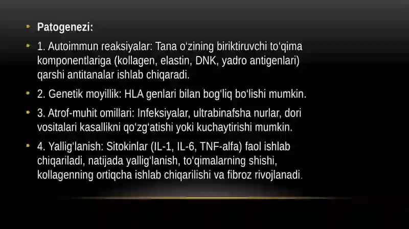 Kollagenozlar 4