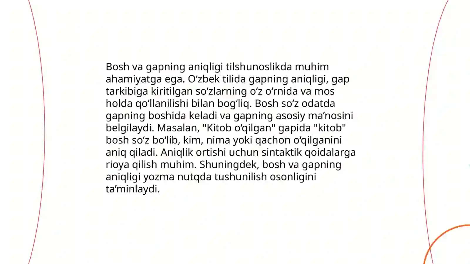 Tushunchasi va uning oʻrni 4