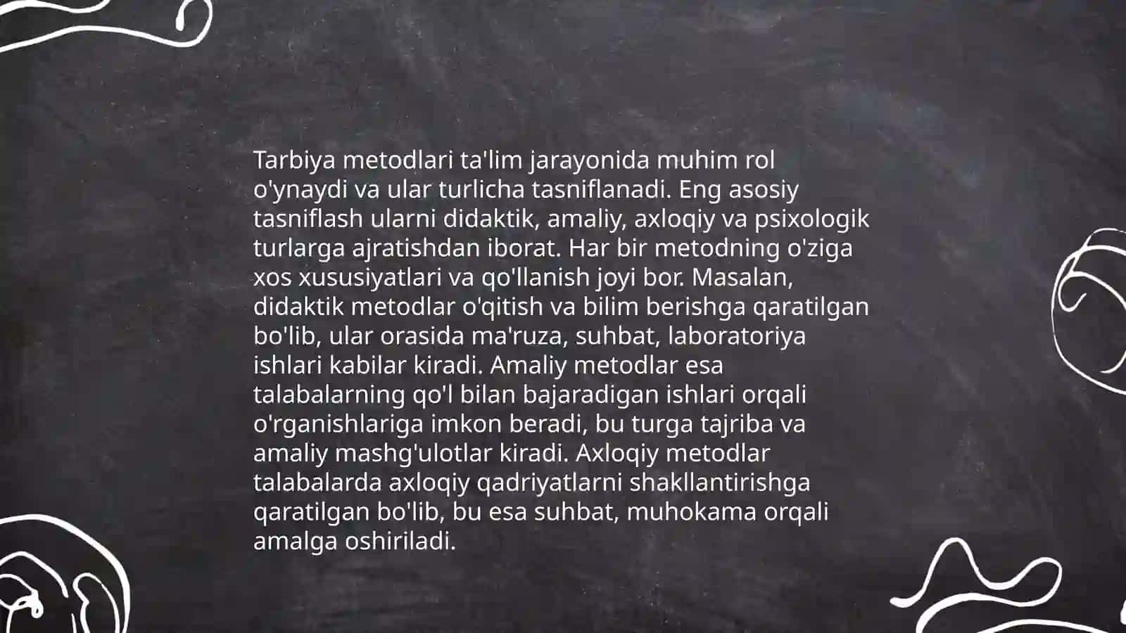 Tarbiyaning Umumiy Metodlari 4