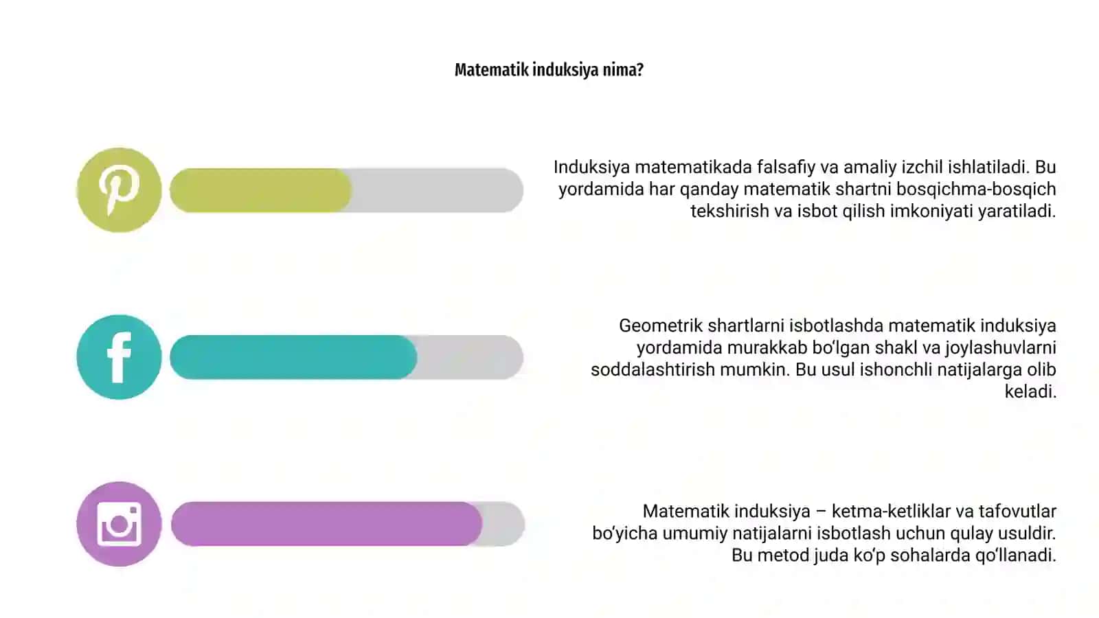 Geometrik isbotlashda matematik induksiyaning tatbiqlari 4