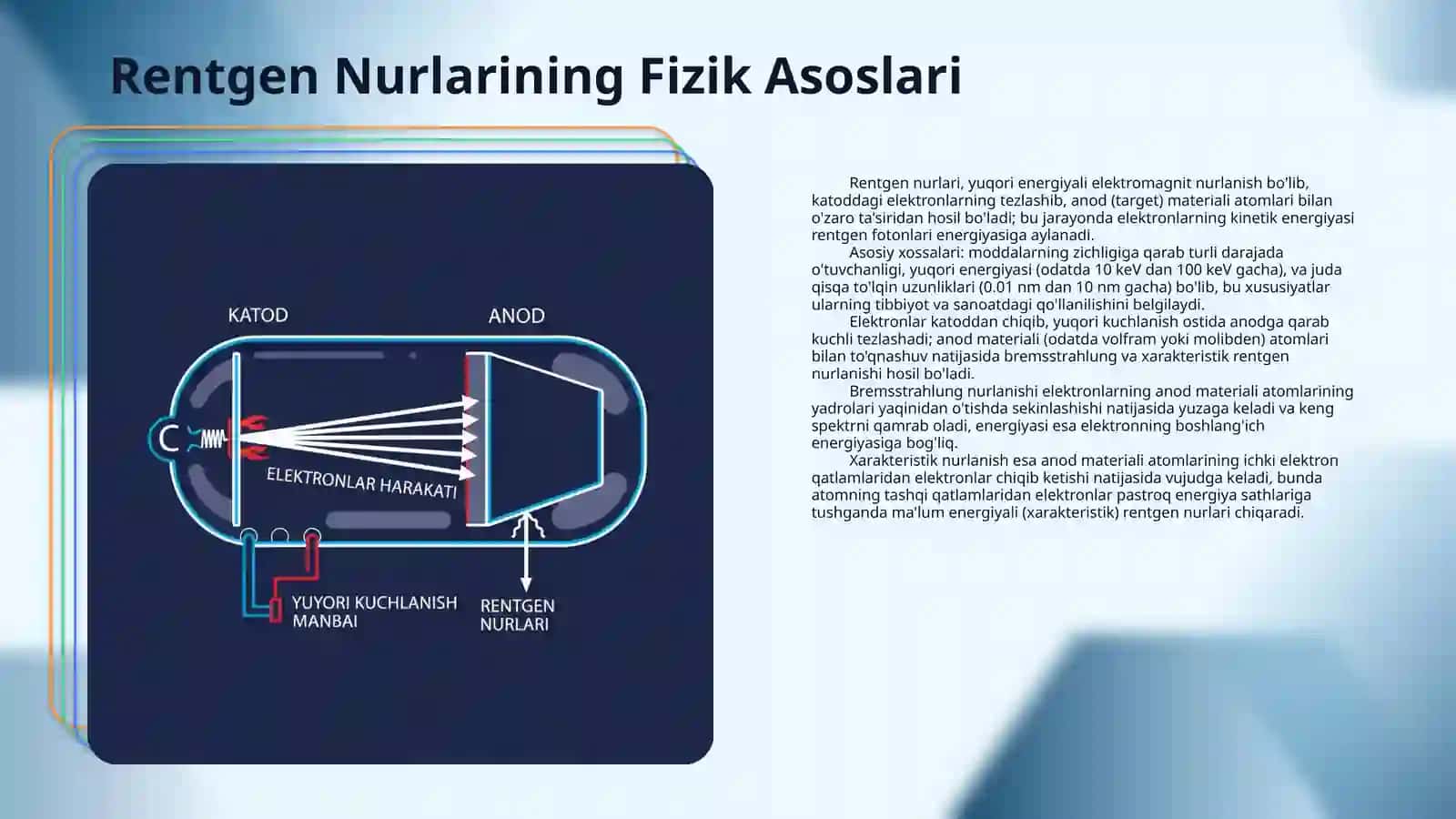 Rentgenografik tizimlar va ularning ishlash prinsipi. 4