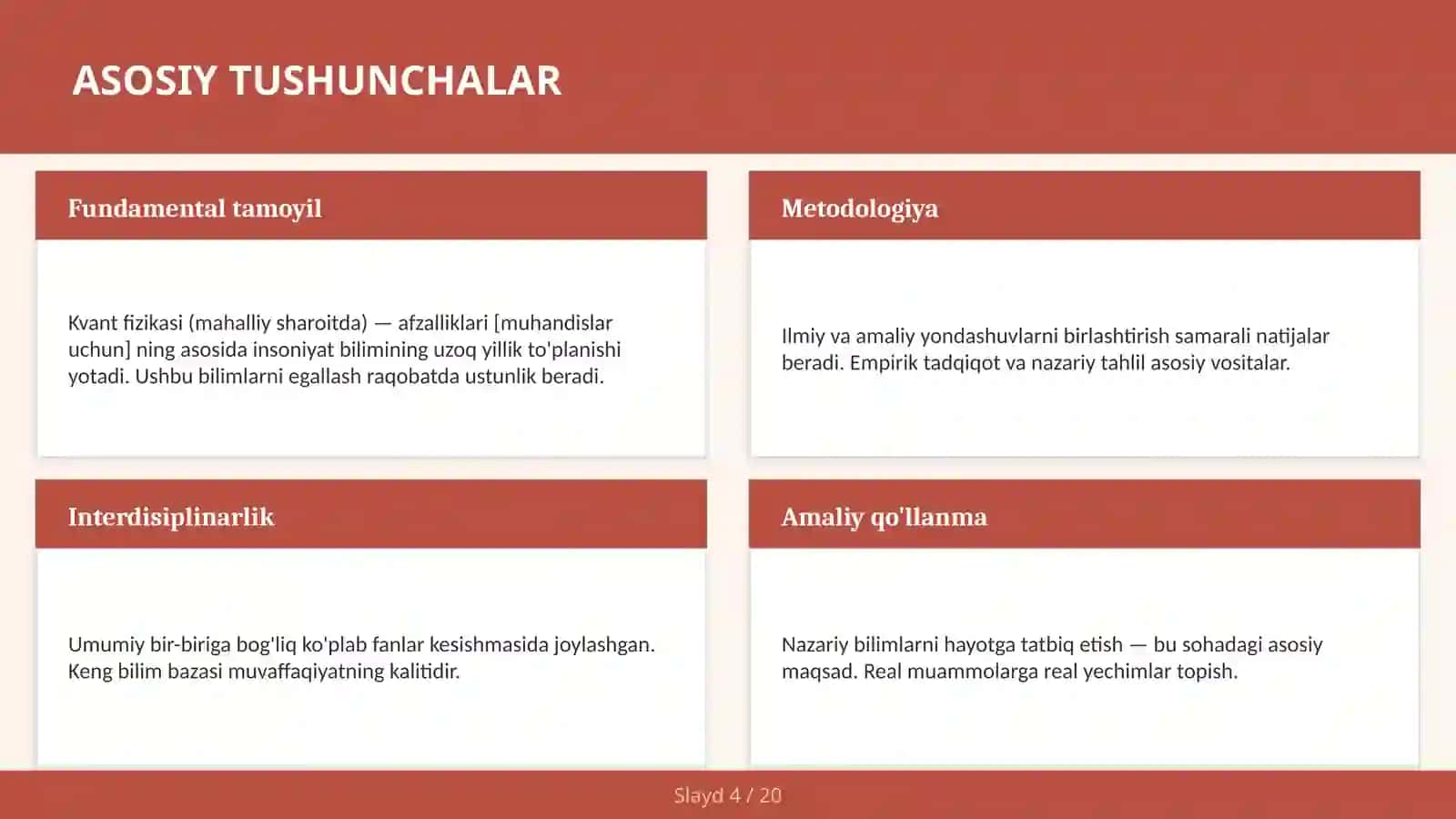 Kvant fizikasi (mahalliy sharoitda) — afzalliklari [muhandislar uchun] 4